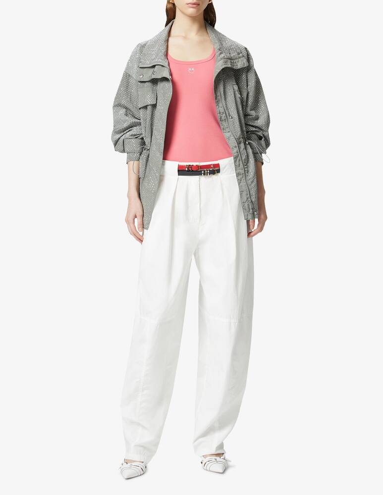 rinascente Pinko Canottiera cotone con logo