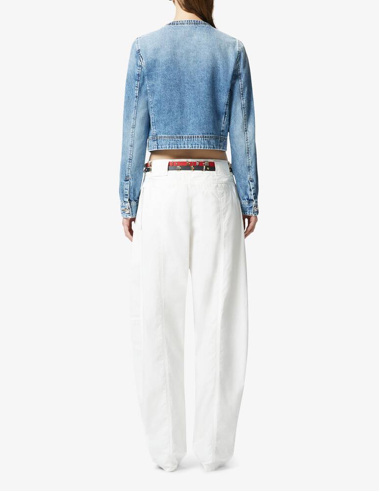 rinascente Pinko Denim cropped jacket