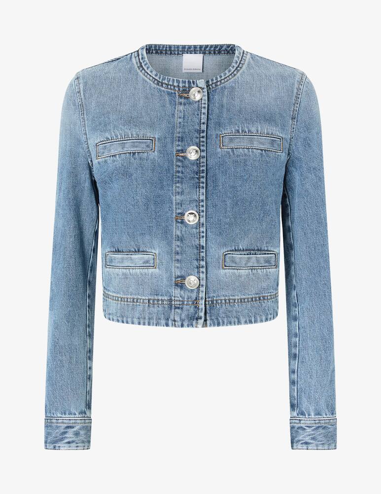 rinascente Pinko Denim cropped jacket