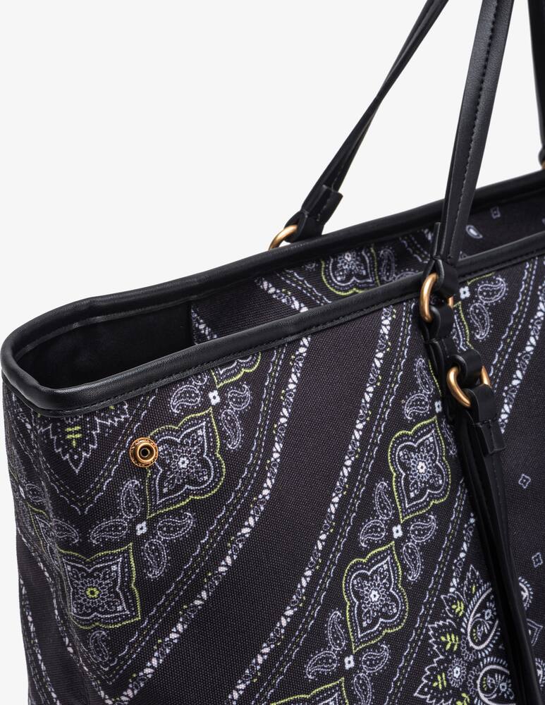 rinascente Pinko Borsa shopper con stampa bandana