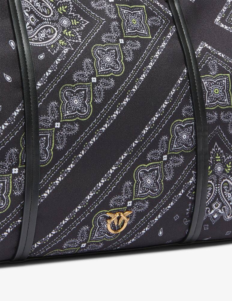 rinascente Pinko Borsa shopper con stampa bandana