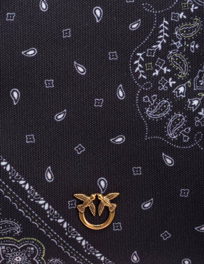 rinascente Pinko Borsa shopper con stampa bandana