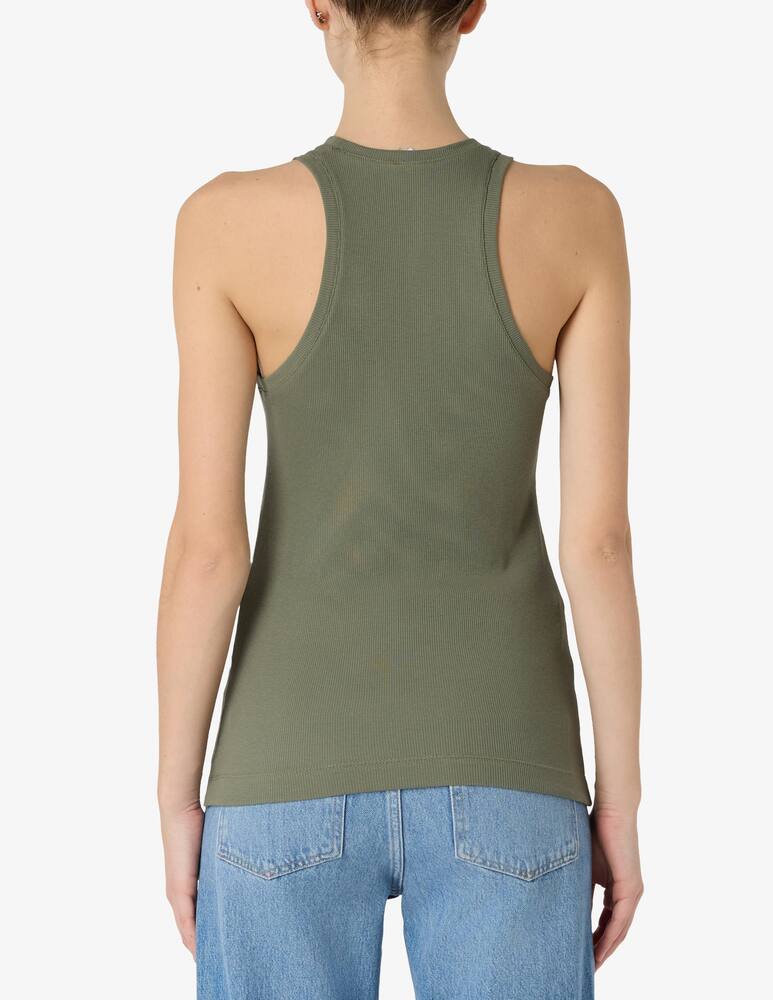 rinascente Pinko Canottiera in cotone costina