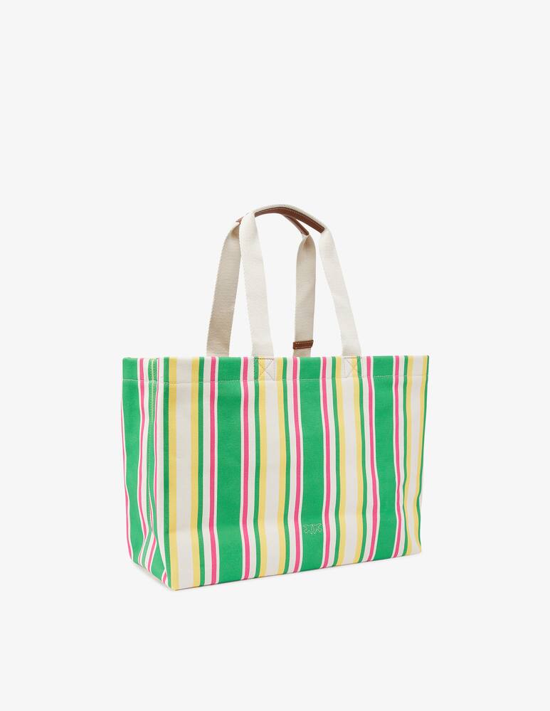 rinascente Pinko Borsa shopper a righe tessuto