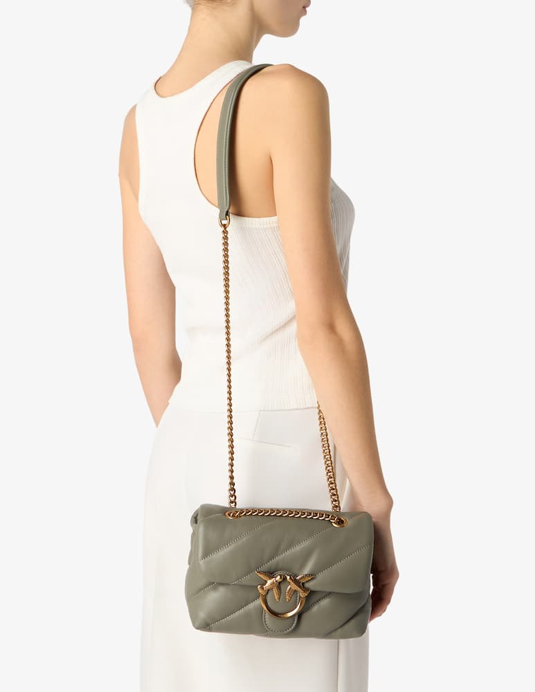 rinascente Pinko Love puff mini crossbody bag