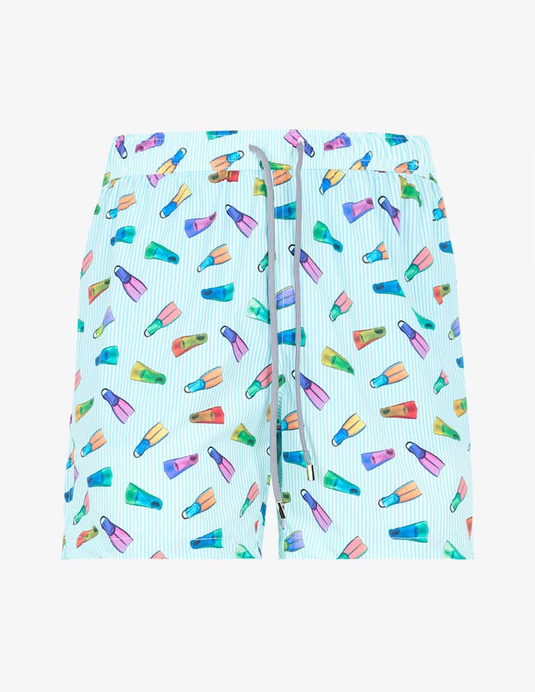 rinascente Zeybra Flipper print boxer shorts