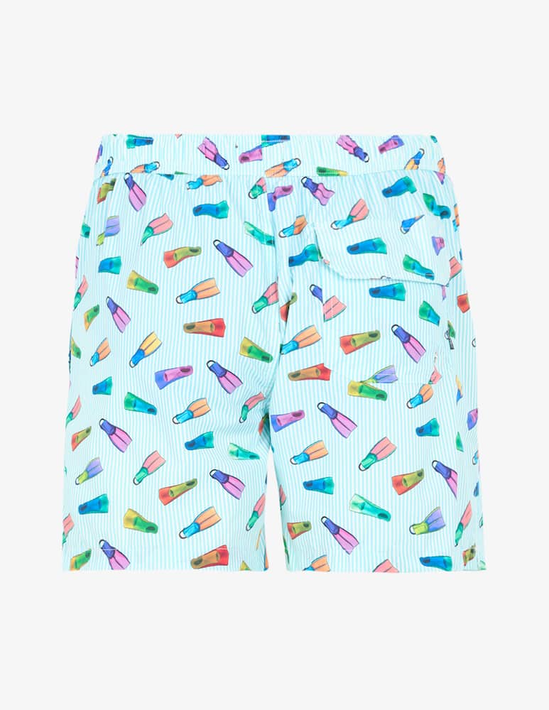 Zeybra Boxer mare con stampa pinne - immagine 2 Zeybra Boxer mare con stampa pinne - immagine 2