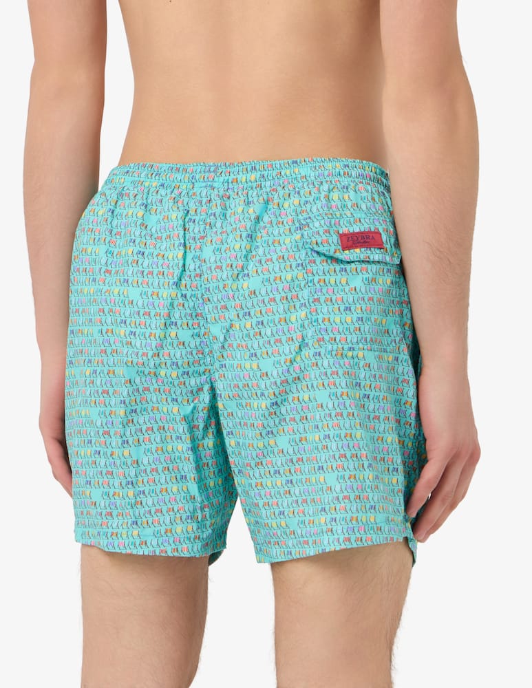 rinascente Zeybra Heritage deckchair print boxer