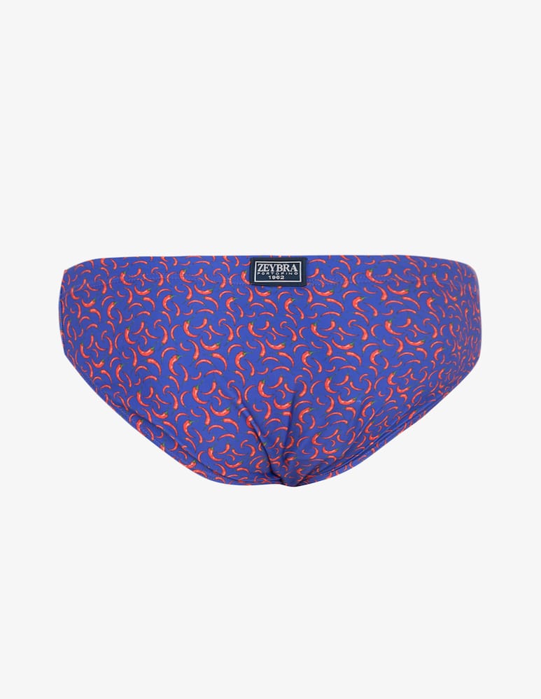 rinascente Zeybra Slip mare peperoncini fantasia