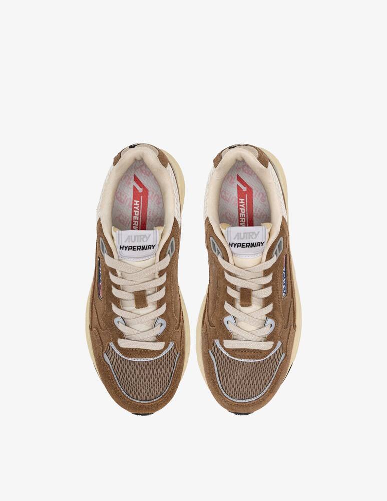 rinascente AUTRY Hyperway suede mesh sneaker