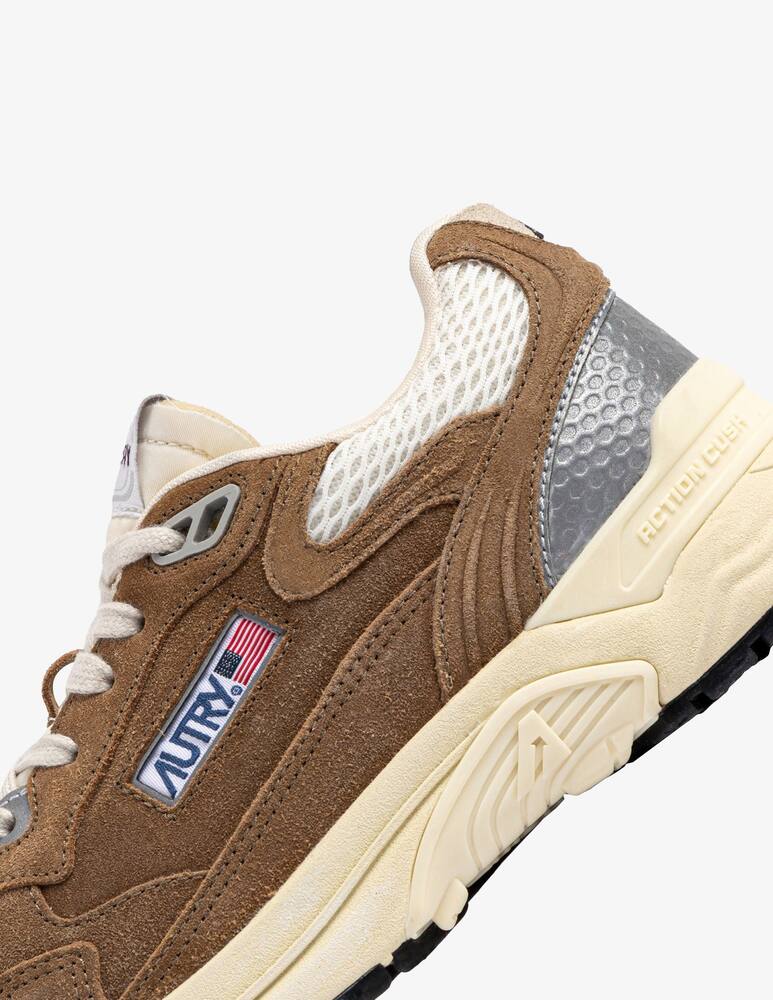 rinascente AUTRY Hyperway suede mesh sneaker
