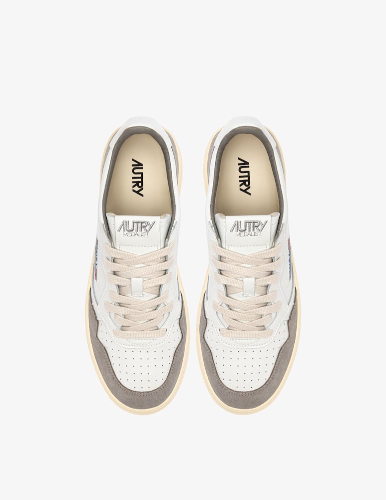 rinascente AUTRY Medalist low leather suede sneakers