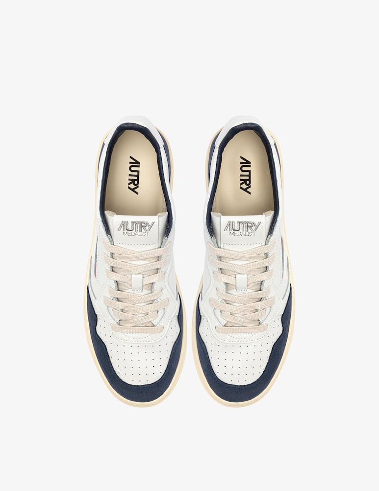 rinascente AUTRY Medalist low leather suede sneakers