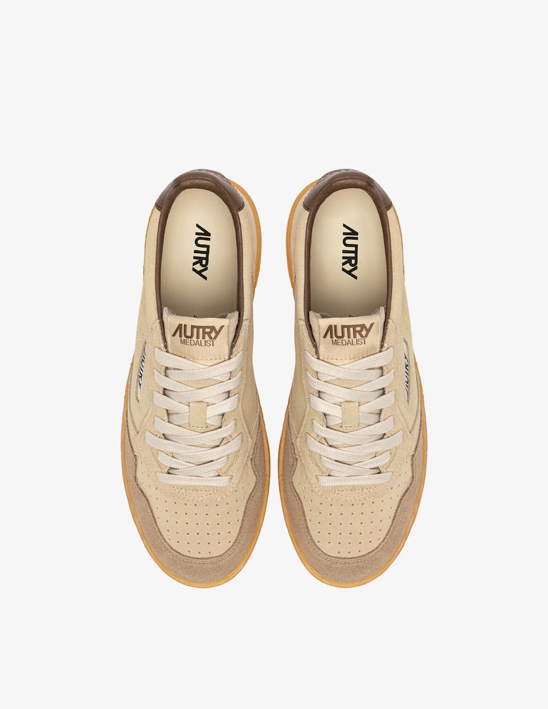 rinascente AUTRY Medalist low suede sneakers