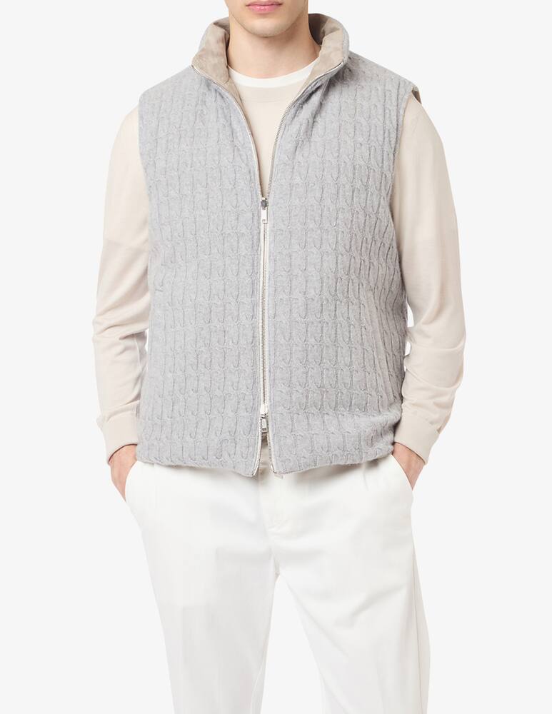 Eleventy Reversible quilted gilet - picture 3 Eleventy Reversible quilted gilet - picture 3
