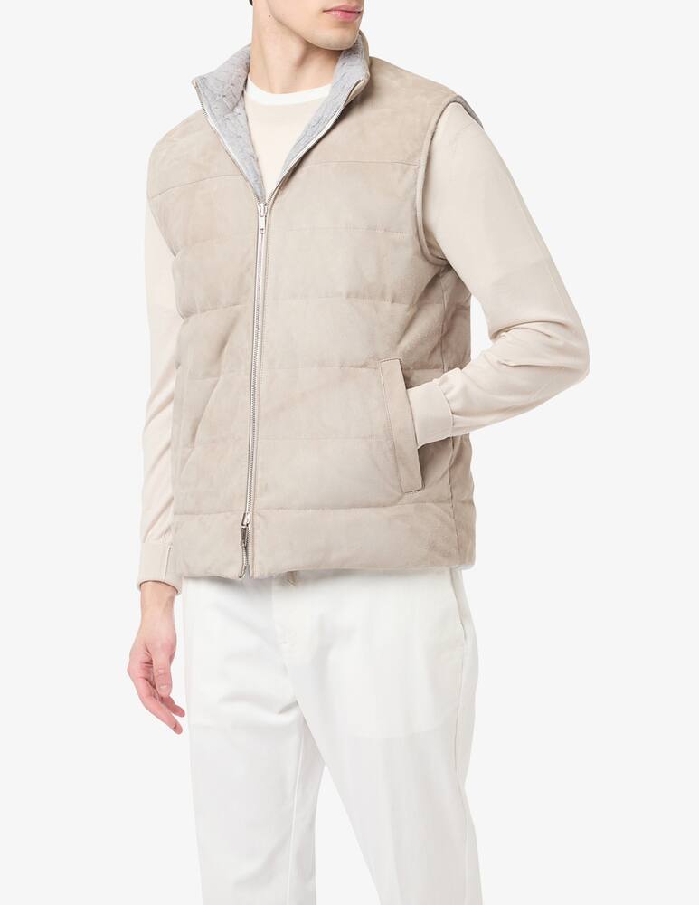 Eleventy Reversible quilted gilet - picture 4 Eleventy Reversible quilted gilet - picture 4