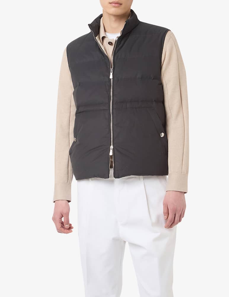 rinascente Eleventy Gilet piuma elegante