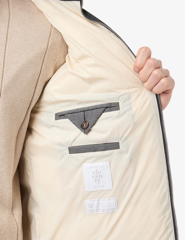 rinascente Eleventy Gilet piuma elegante