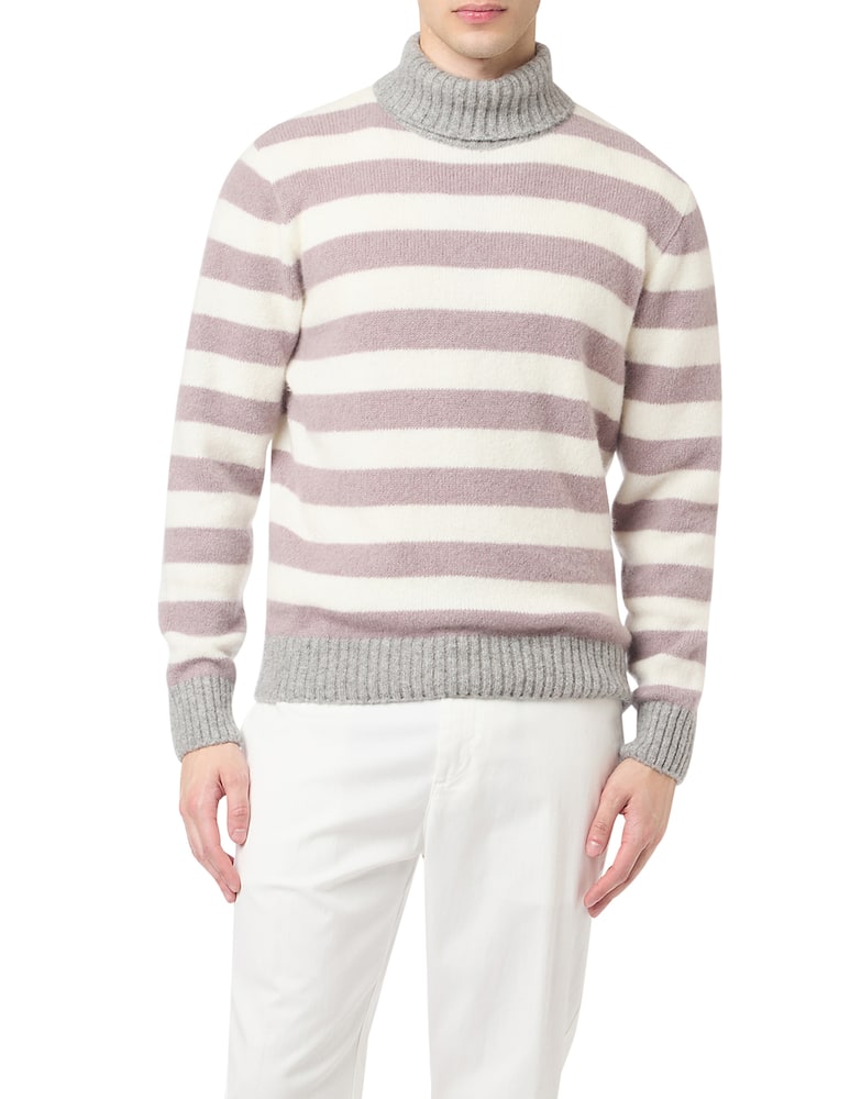 rinascente Eleventy Maglia dolcevita a righe