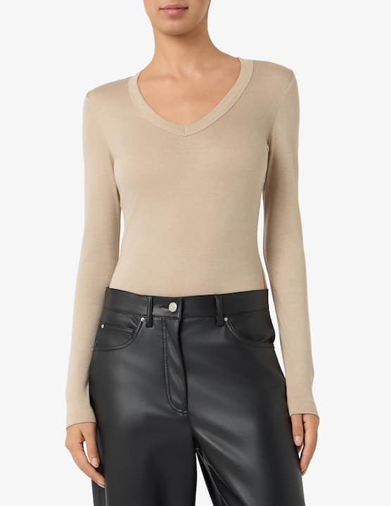 Marella - T-shirt con scollo a V - €79,00