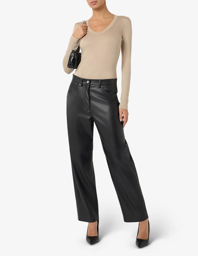 Marella T-shirt con scollo a V - immagine 2 Marella T-shirt con scollo a V - immagine 2