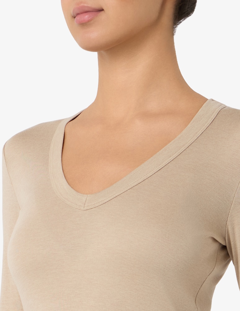Marella T-shirt con scollo a V - immagine 4 Marella T-shirt con scollo a V - immagine 4