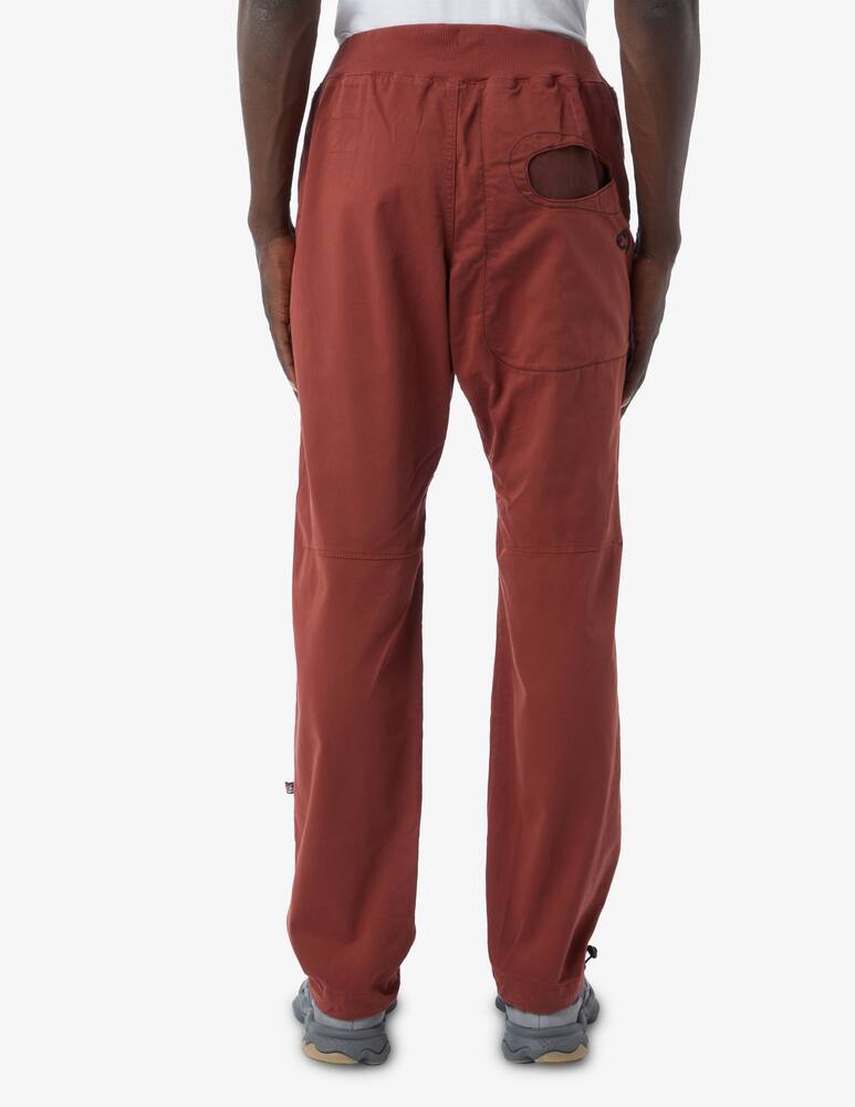 rinascente E9 Pantalone rondo slim in cotone - Rosso