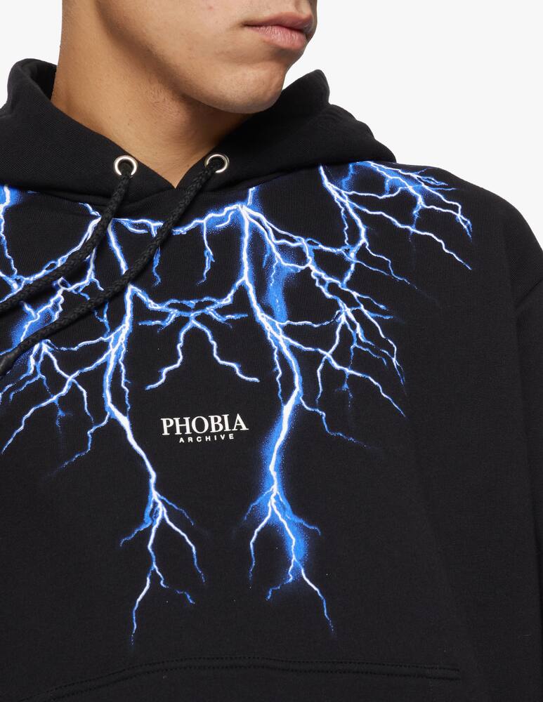 rinascente Phobia Hoodie Blue Lighting