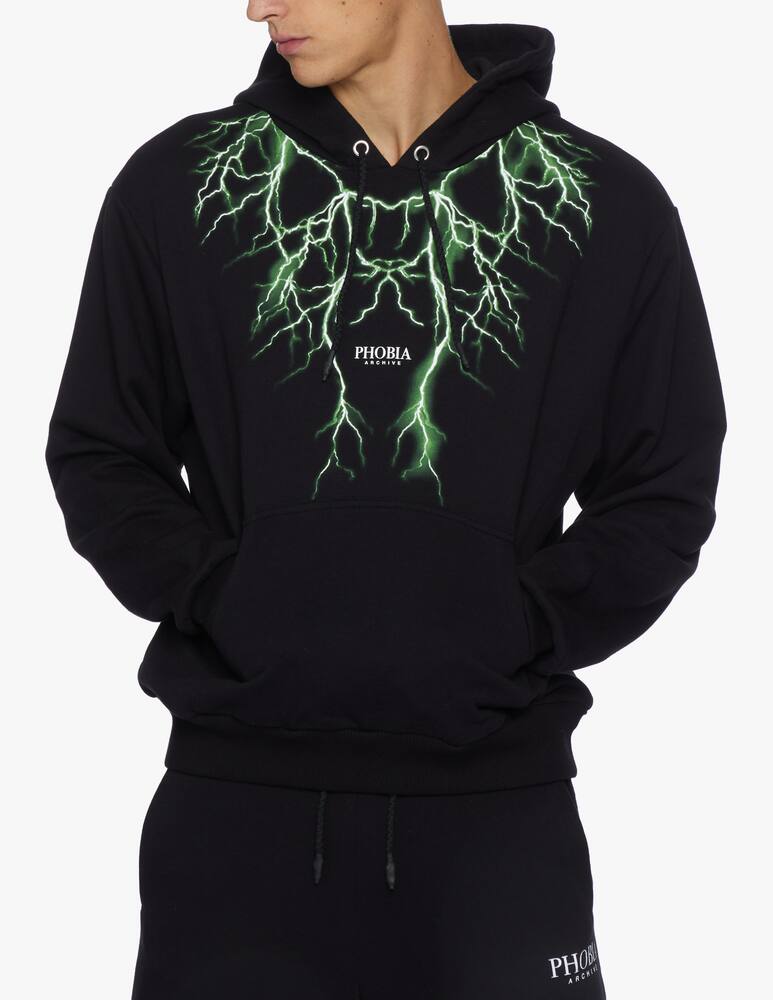 rinascente Phobia Felpa con cappuccio Green Lighting