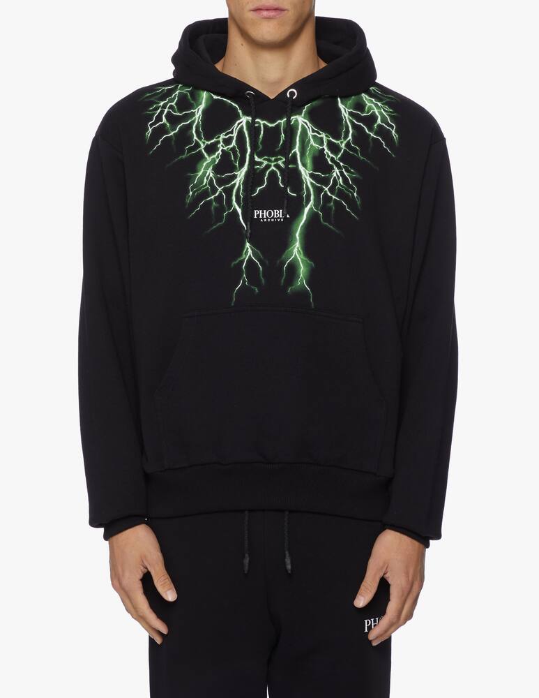 rinascente Phobia Felpa con cappuccio Green Lighting