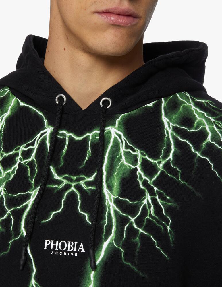 rinascente Phobia Felpa con cappuccio Green Lighting