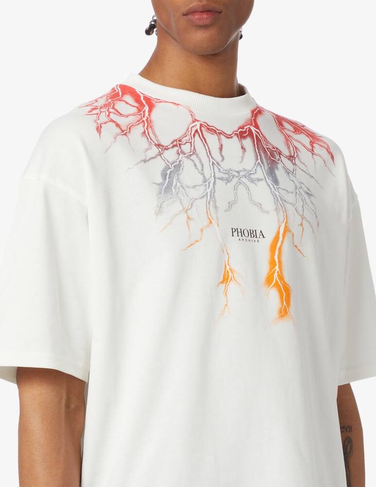 Phobia Multicolor lightning t-shirt - picture 4 Phobia Multicolor lightning t-shirt - picture 4
