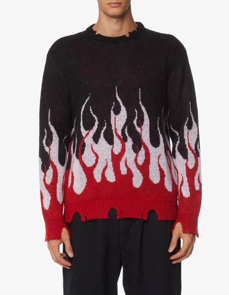 rinascente Vision of Super Flames mohair jumper