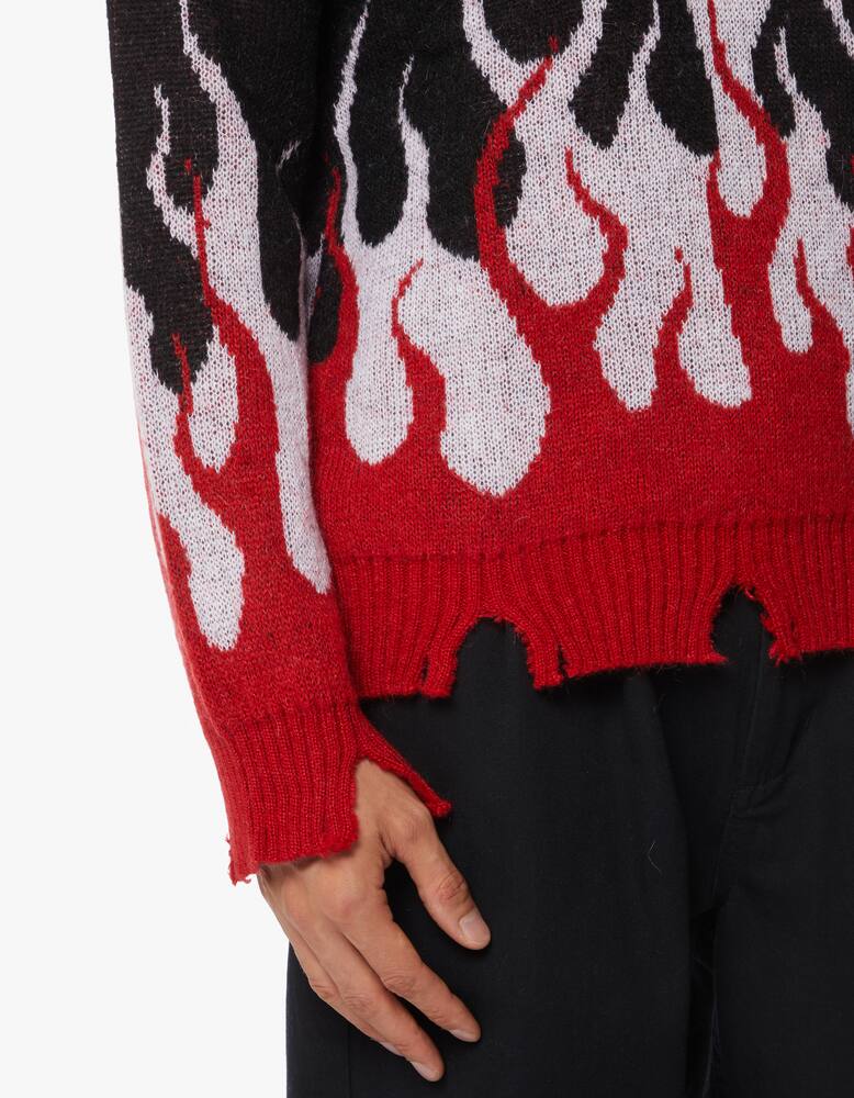 rinascente Vision of Super Flames mohair jumper