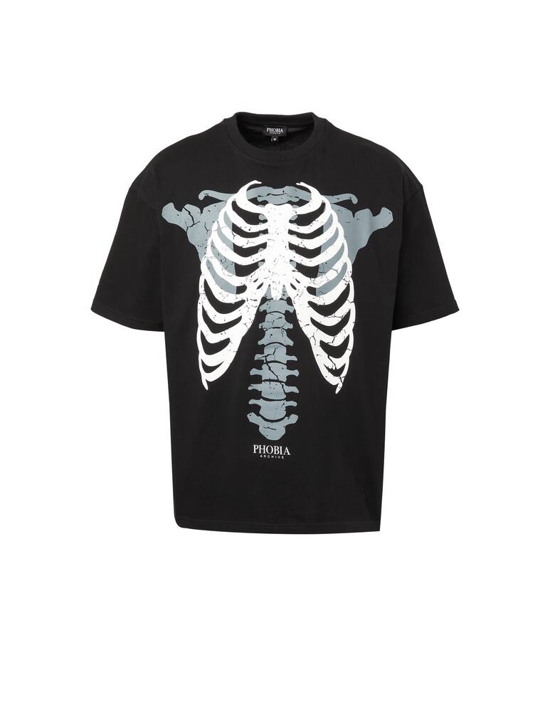 rinascente Phobia White bones t-shirt - black