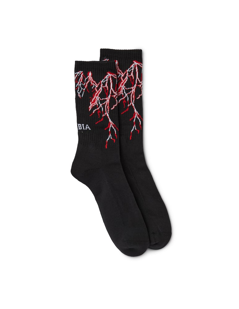 rinascente Phobia Socks red lightning - black