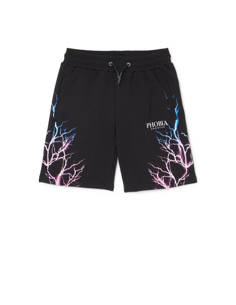 rinascente Phobia Shorts with lightning