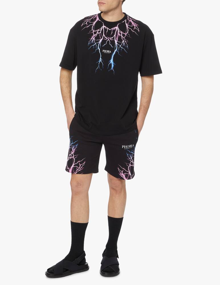 rinascente Phobia Shorts with lightning