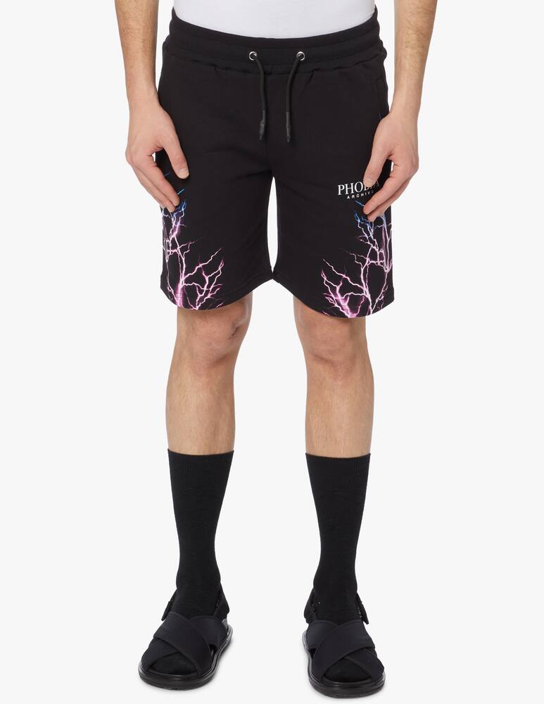 rinascente Phobia Shorts with lightning