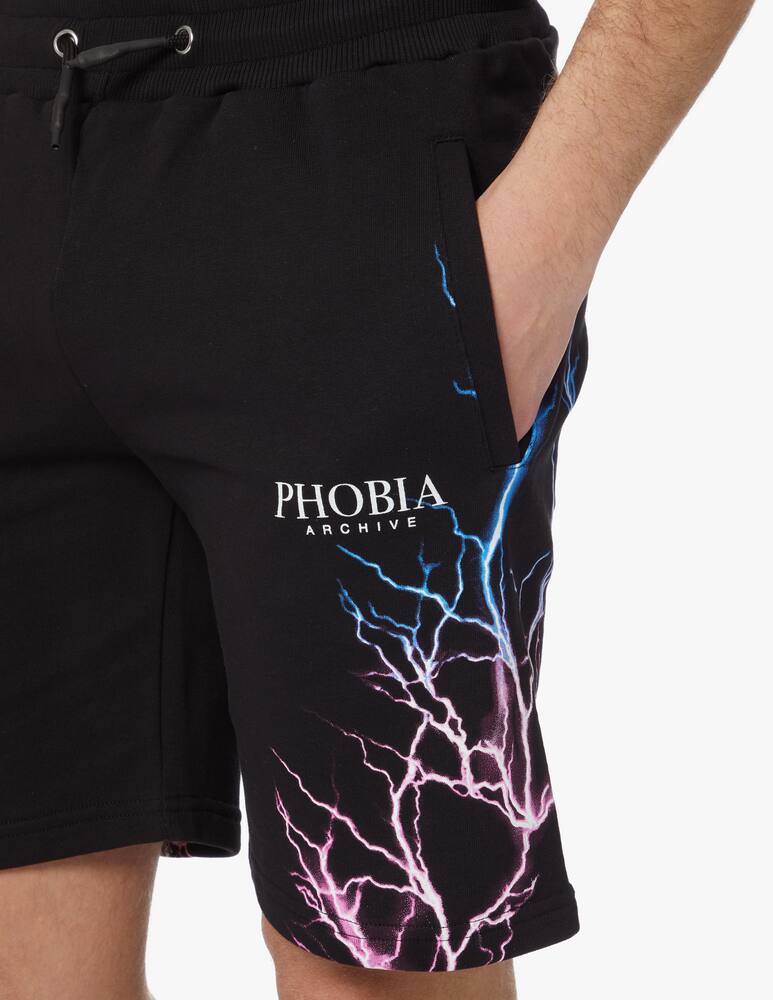 rinascente Phobia Shorts with lightning