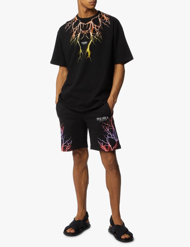 rinascente Phobia Pantaloni corti con fulmine