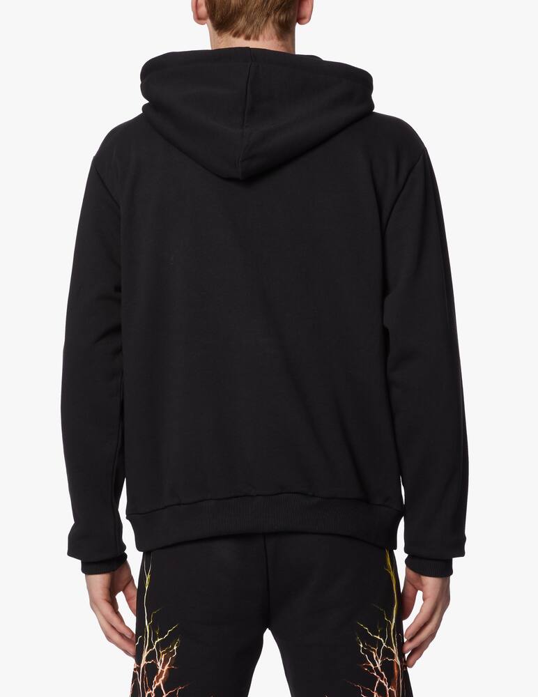 rinascente Phobia Felpa con cappuccio con fulmine