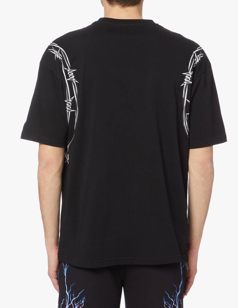 rinascente Phobia T-shirt with barbed whire