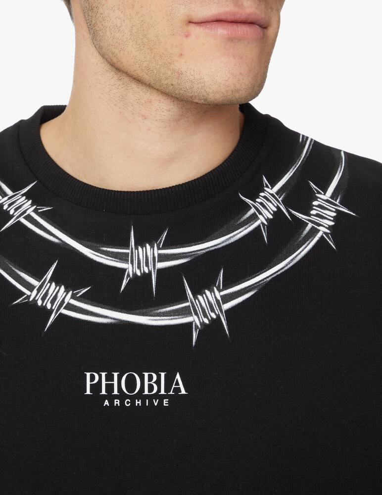 rinascente Phobia T-shirt with barbed whire