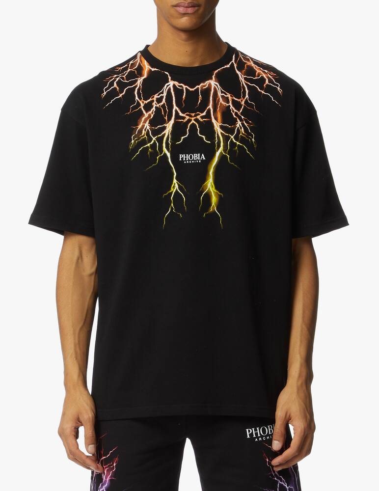 rinascente Phobia T-shirt with lightning