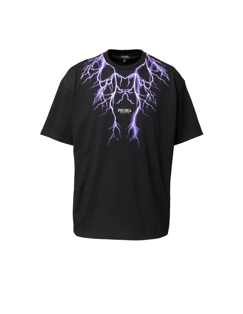 rinascente Phobia T-shirt con fulmine