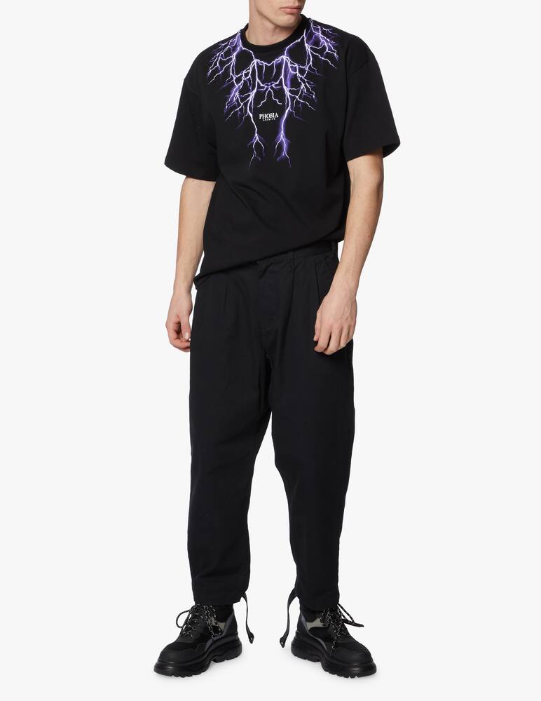 rinascente Phobia T-shirt con fulmine