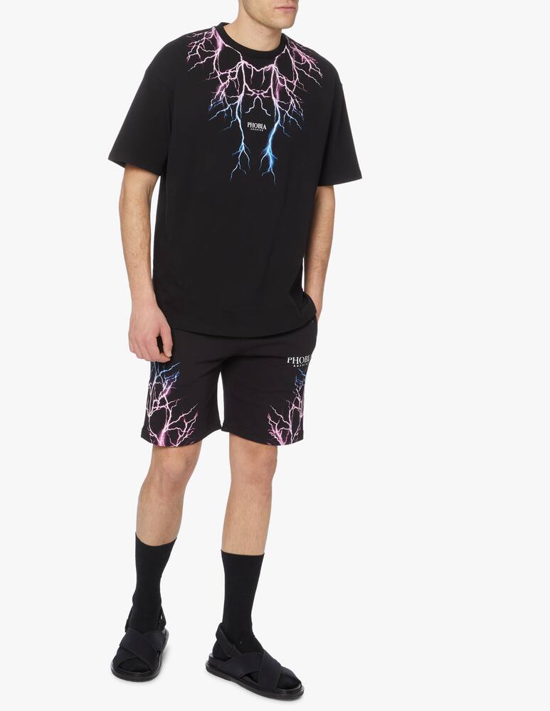 Phobia T-shirt con fulmine - immagine 2 Phobia T-shirt con fulmine - immagine 2