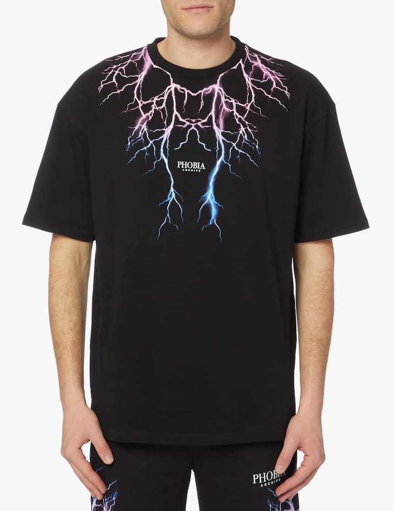 rinascente Phobia T-shirt with lightning