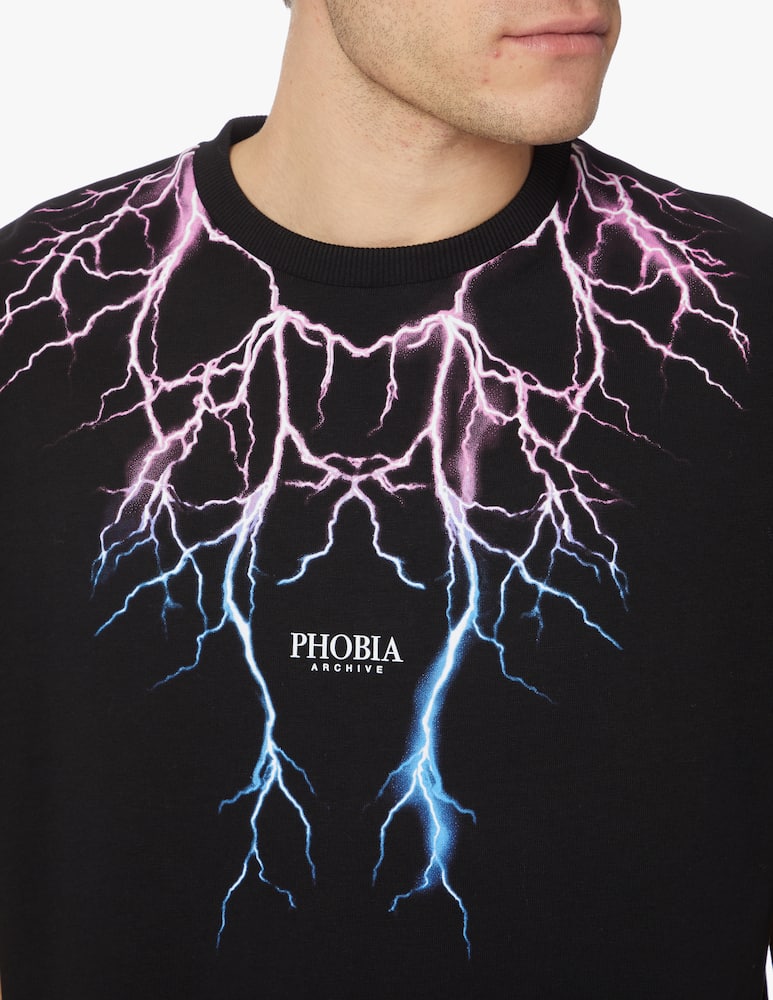 rinascente Phobia T-shirt with lightning